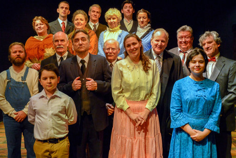  Cast of 'Our Town.' Photo by Tessa Sollway.