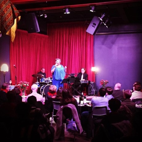 Joilet Harris last night at The Arden Cabaret Series. Photo courtesy of Matthew Decker.