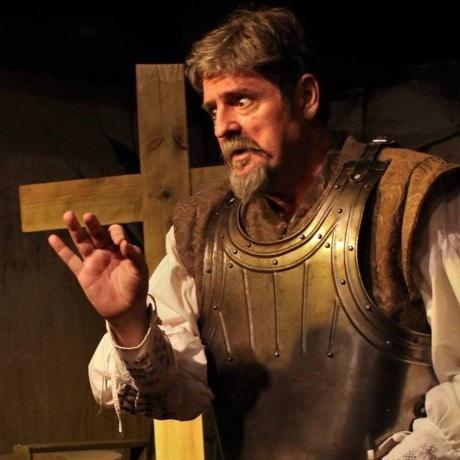 Fred Nelson (Don Quixote/ ). Photo courtesy of Laurel Mill Playhouse.