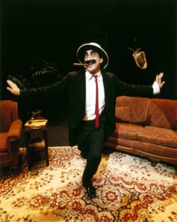 Frank Ferrante as Groucho March. Photo courtesy of Hylton Performing Arts Center.