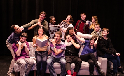 The cast of 'House.' Photo courtesy of Arts Collective@HCC.