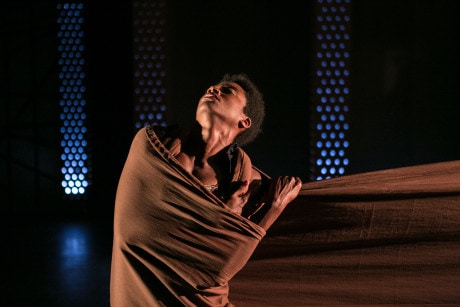 Meghan K. Abadoo in 'Octavia’s Brood: Riding the Ox Home.' Photo by Zachary Z. Handler.
