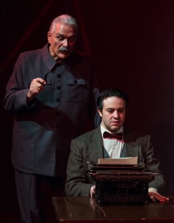 joe Duquette and Paul Reisman in 'Collaborators.' Photo courtesy of Spooky Action Theater.