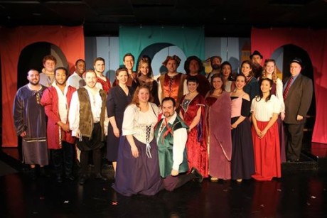 The cast of 'Kiss Me Kate.' Photo courtesy of Washington County Playhouse Dinner Theater and Children's Theater.