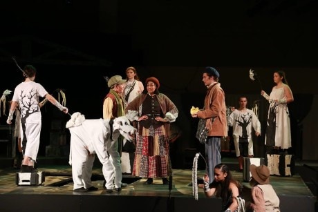 Cast members of 'Into the Woods.' Photo courtesy of Good Counsel Theatre Company.