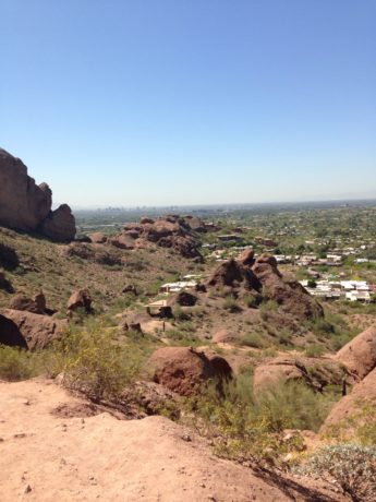 View from Camelback Mountain.