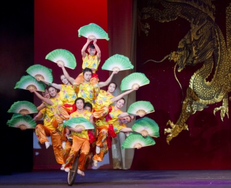 The Peking Acrobats. Photo by Tom Meinhold Photography.
