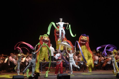 The Peking Acrobats. Photo by Ted Washington.