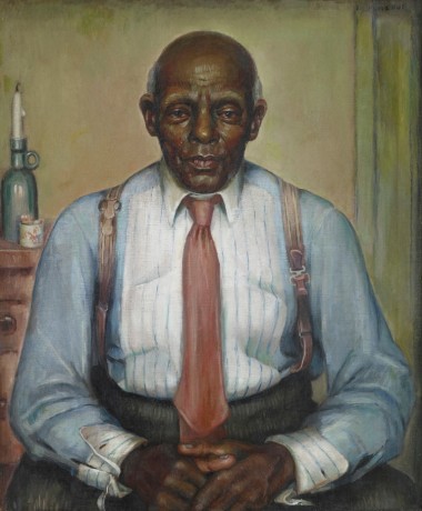 Marie Hull, An American Citizen, 1936. Oil on Linen. 30 x 25.5 in. Collection of Mississippi Museum of Art. 