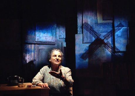 ovah Feldshuh as Golda Meir in 'Golda’s Balcony.' Photograph by Aaron Epstein.