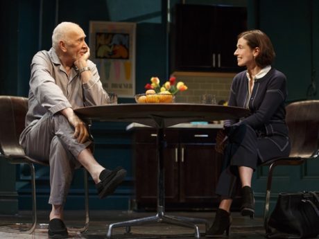 Frank Langella (Andre) and Hannah Cabell (Laura). Photo by Joan Marcus.