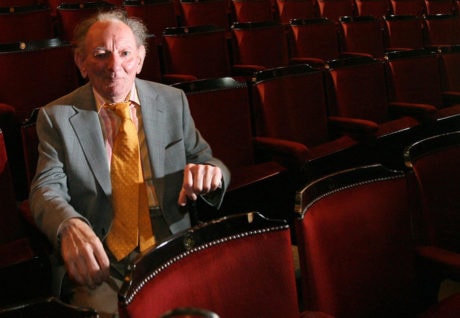 Brian Friel at a Dublin theatre in 2009. Photo by Niall Carson/Press Association, via Associated Press.