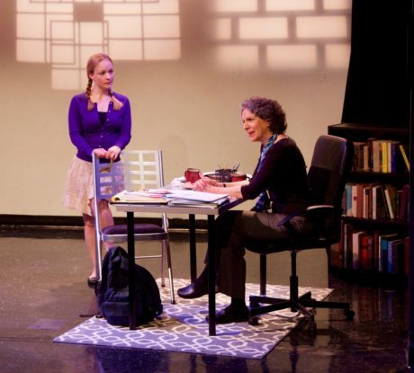 Lizzi Albert (Lisa Morrison) and Sue Struve (Ruth Steiner). Photo by David Jung.