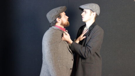 Kevin Rodden (Young Covey) and John Schultz (Fluther Good). Photo courtesy of The Irish Heritage Theatre.
