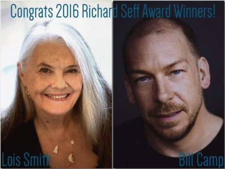 Richard Seff Award winners Lois Smith and Bill Camp. Photo courtesy of Actors' Equity.