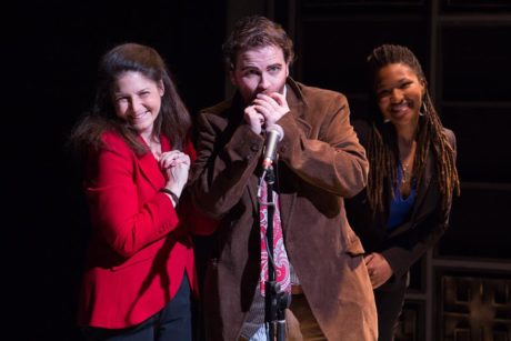 'Wiff of Humanity' with Mindy Steinman Shaw, Connor J. Hogan and Karen Elle. Photo by Teresa Wood Photography.