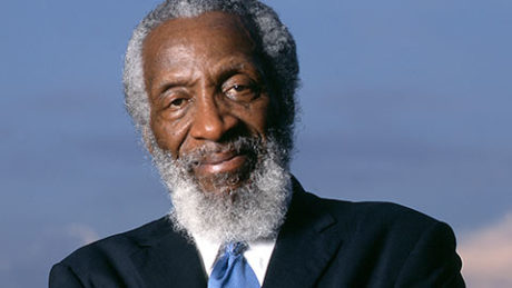 Dick Gregory. Photo courtesy of the Kennedy Center.