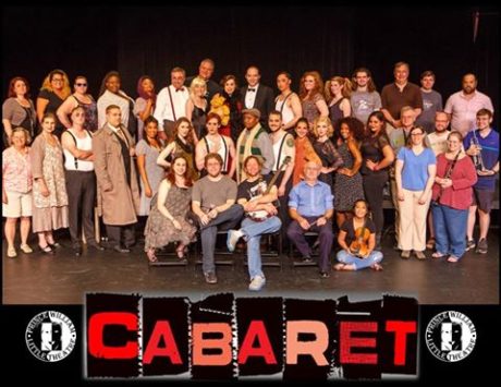  Cast, crew, and band and 'Cabaret.'