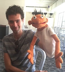 Magic Time! Left-Handed Complement: Liam Forde on Acting With a Puppet in ‘Hand to God’ at Studio Theatre