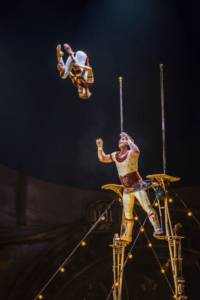 Russian Cradle Duo. Photo courtesy of Cirque du Soleil.