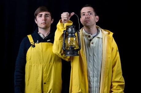 Brian Kraemer and Zach Brewster-Geisz in ‘The Lighthouse Keepers.’ Photo by Tony Hitchcock.