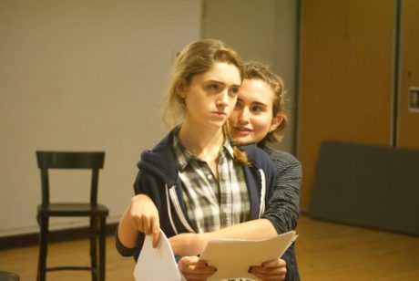 Natalia Dyer, and Mia Hutchnison-Shaw. Photo courtesy of the production.