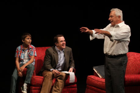 Tom Teti (right) in 'Tommy and Me.' Photo by Paola Nogueras.
