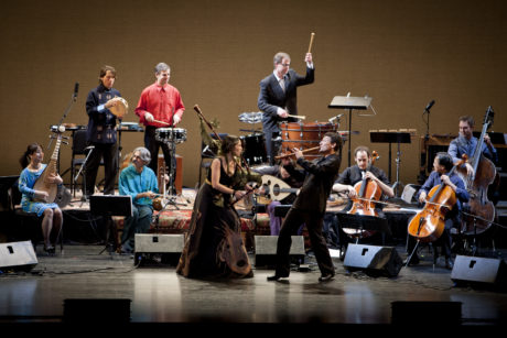 The Silk Road Ensemble performs at the Mondavi Center at the University of California, Davis on April 8, 2011. (Photo by Max Whittaker.