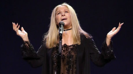Barbra Streisand at The Verizon Center. Photo by Paul Morigi.