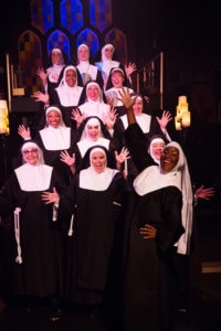 The cast of 'Sister Act' performs 'Take Me to Heaven.' Photo by Jeri Tidwell.
