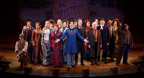 The cast of The Roundabout Revival of 'The Mystery of Edwin Drood.' Photo by Joan Marcus.