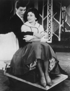 Chita and Dick Van Dyke in The Broadway cast of 'Bye Bye Birdie.' Photo courtesy of Vanity Fair.