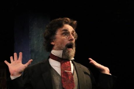 Phil Gallagher as Karl Marx in 'Marx in Soho.' Photo by Shealyn Jae Photography.