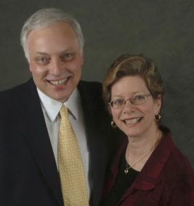 'Arts By George' Co-Chairs Merrill and Mark Shugoll. Photo courtesy of George Mason University.