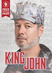 Kevin Bergen as King John. 