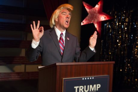 Tony Braithwaite (Donald Trump). Photo by Bill D'Agostino. 