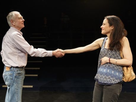 Denis Arndt (Alex) and Mary-Louise Parker (Georgie). Photo by Joan Marcus.
