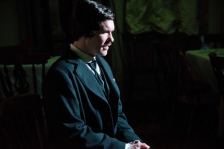 Brian Keith MacDonald (Edgar Allan Poe). Photo by Joshua McKerrow.