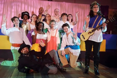 The cast of 'The Dancing Princesses.' Photo courtesy of Pumpkin Theatre,.