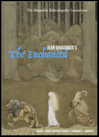 ‘The Enchanted’ promotional image: John Bauer, ‘I Will Give You This Magic Herb’ (1913). Design by Tina Brock.