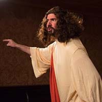 David Stanger as Jesus.