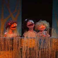 Puppets by Mark Williams. Photo by Johanna Austin.
