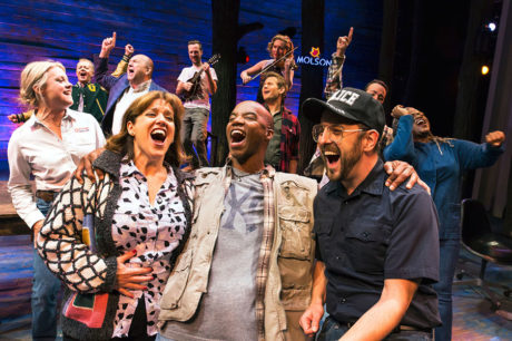 The ensemble of Come From Away. Photo by Matthew Murphy.