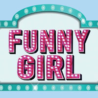 Funny Girl logo, Candlelight Dinner Theatre