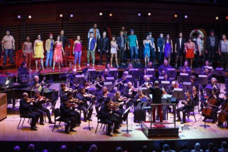 The ensemble and The Philadelphia Orchestra. Photo courtesy The Philadelphia Orchestra.