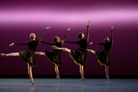 Christopher Wheeldon's Thirteen Diversions in American Ballet Theatre: Ratmansky, Robbins, Millepied & Wheeldon. Photo by Gene Schiavone.