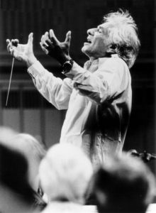 Leonard Bernstein. Photo by Paul de Heuck.