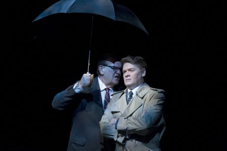 Jack Willis and John Scherer in The Great Society. Photo by C. Stanley Photography.