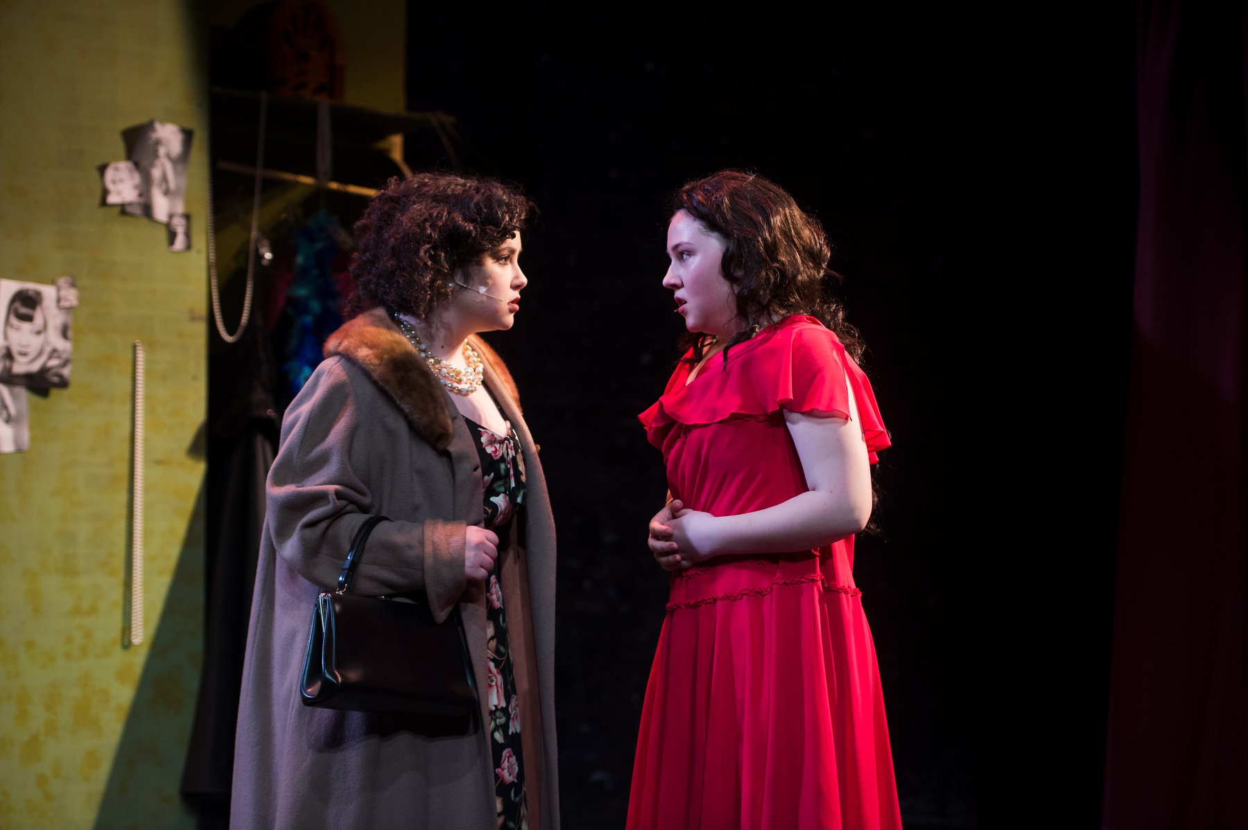 Chloe Friedman and Meghan Carey in Gypsy, A Musical Fable. Photo by Lock & Company.