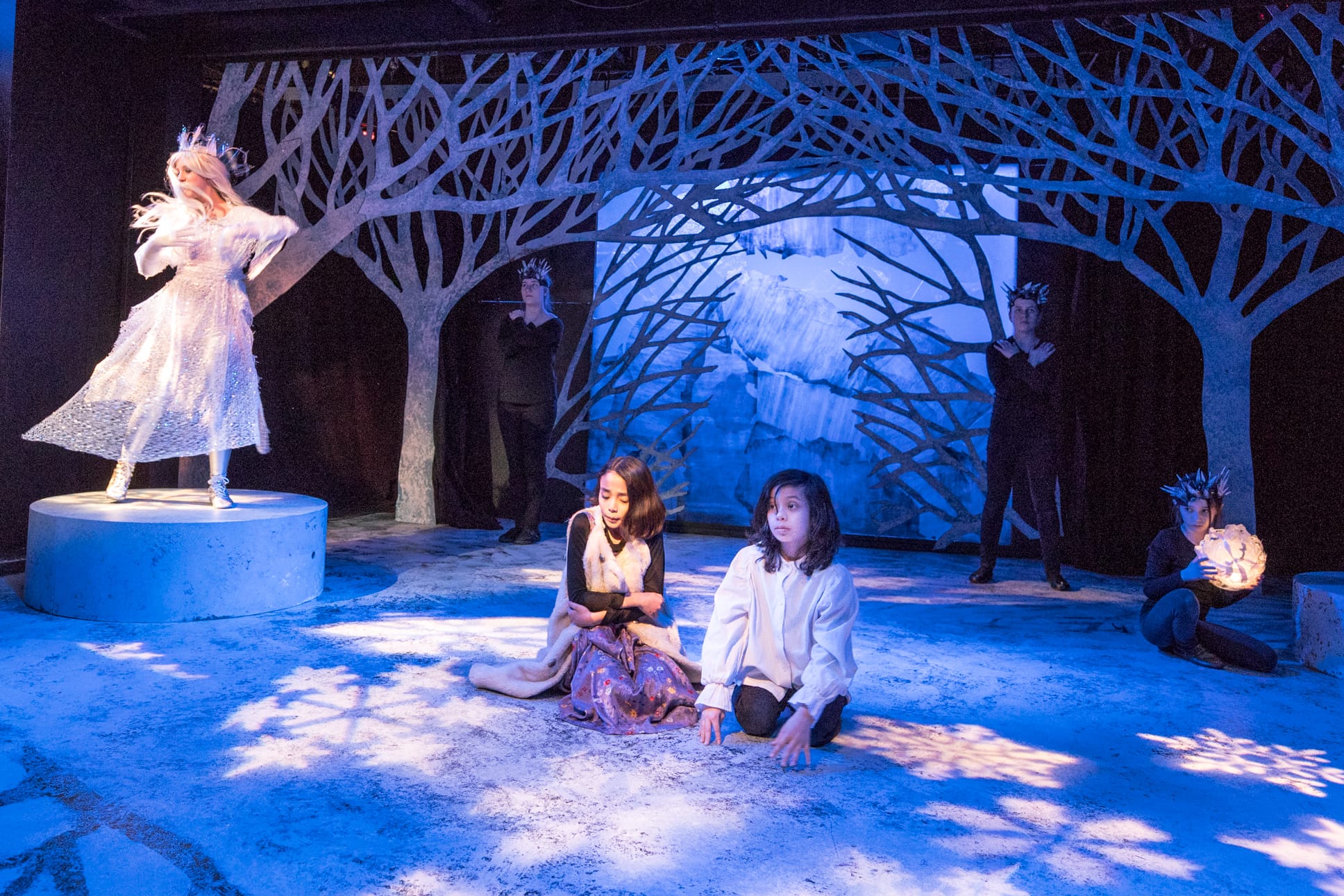 The Snow Queen, now playing at Creative Cauldron. Photo by Gary Mester.